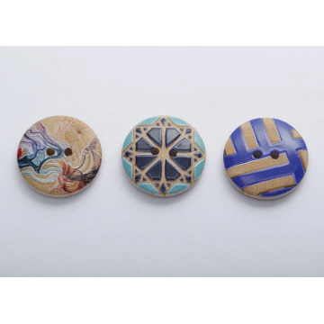 Bespoke Round Wooden Buttons